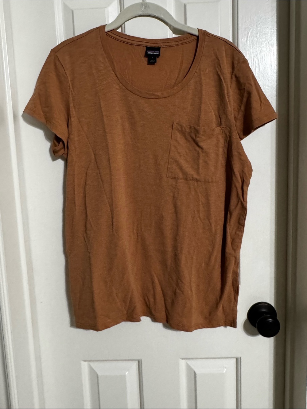 Patagonia Rust Short-Sleeve Pocket Tee